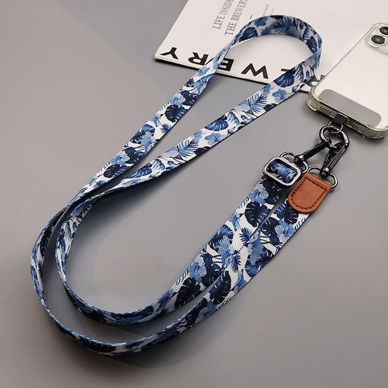 Crossbody Lanyard Neck Strap Case - Cordão de celular crossbody com padrão
