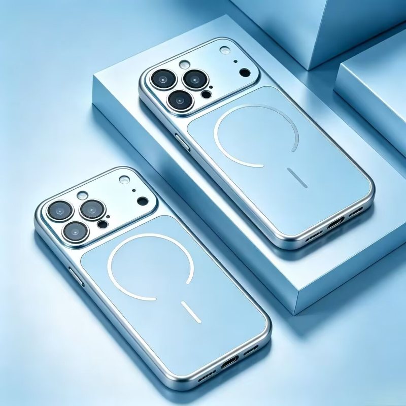 Matte Hard Pc Back Case - Capa de Telefone Magnética Luxuosa de