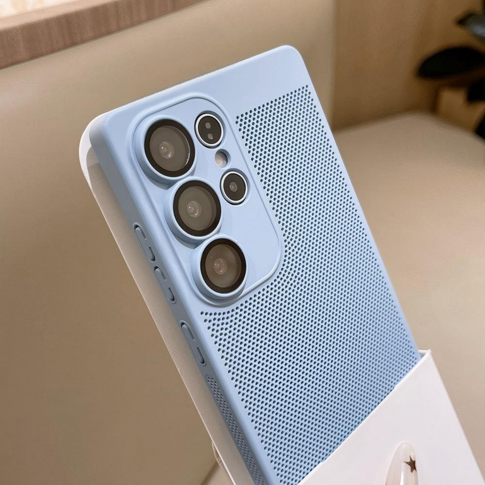 Heat Dissipation Mesh Breathable Case - Capa de Telefone Slim em Malha