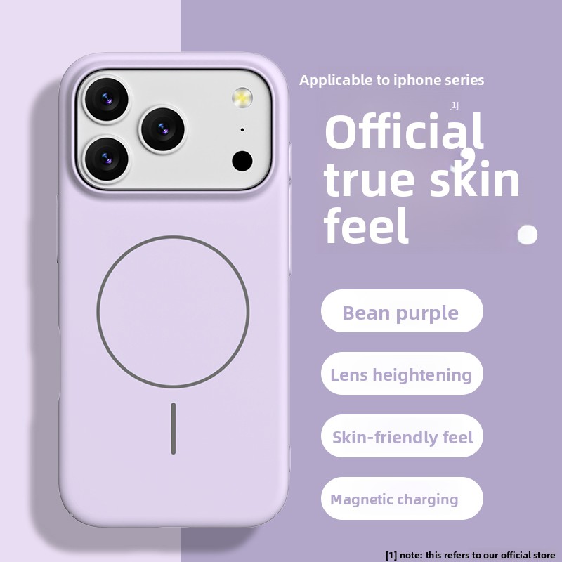 Liquid Silicone Magnetic Phone Case - Capa de Silicone Líquido Macio Fosco