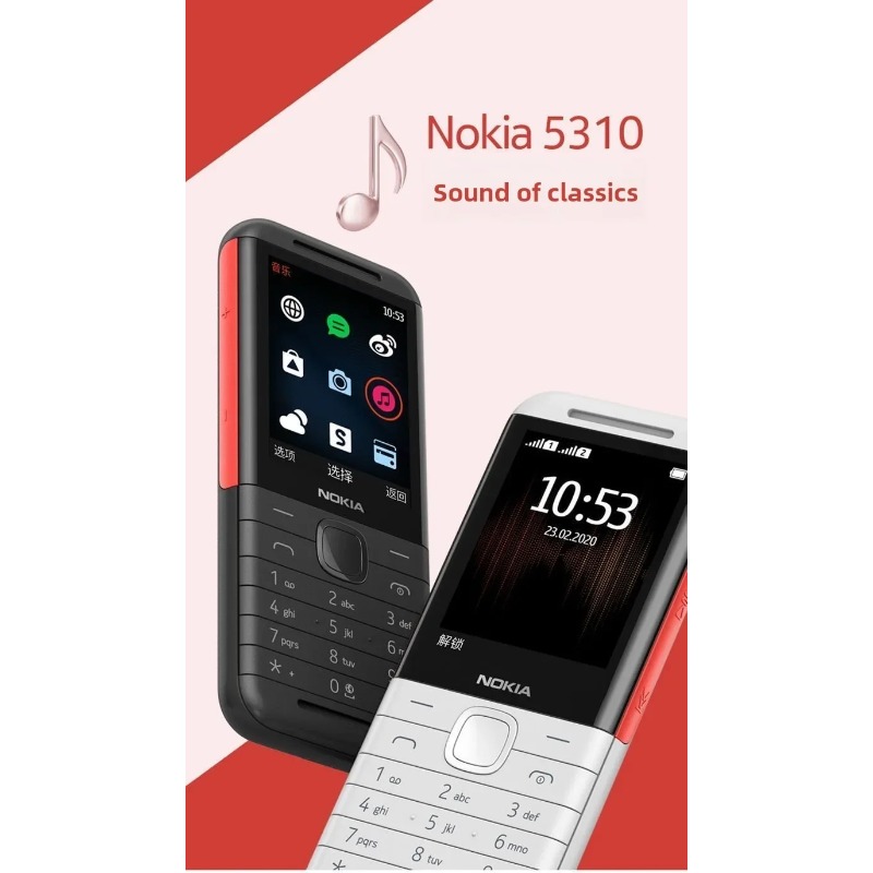 Chargers - Nokia 5310 XpressMusic Clássico 2G, Telefone