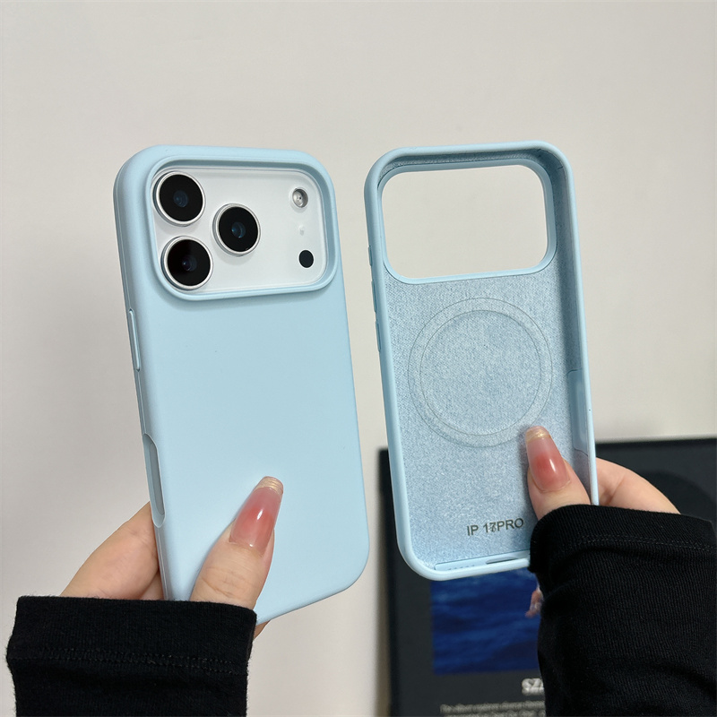 Liquid Silicone Magnetic Phone Case - Capa Magnética de Silicone Líquido para