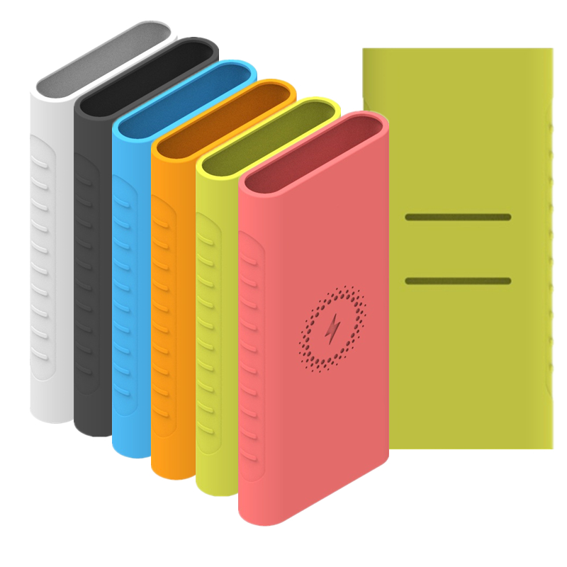 Power Banks - Capa protetora de silicone macio para