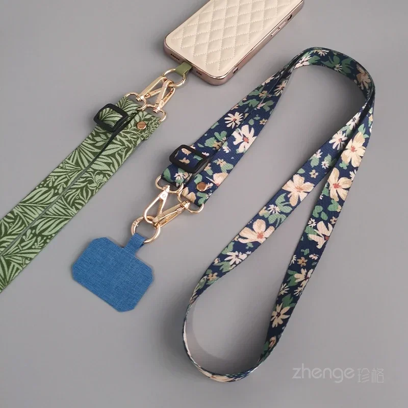 Crossbody Lanyard Neck Strap Case - Cordão do telefone móvel longo crossbody