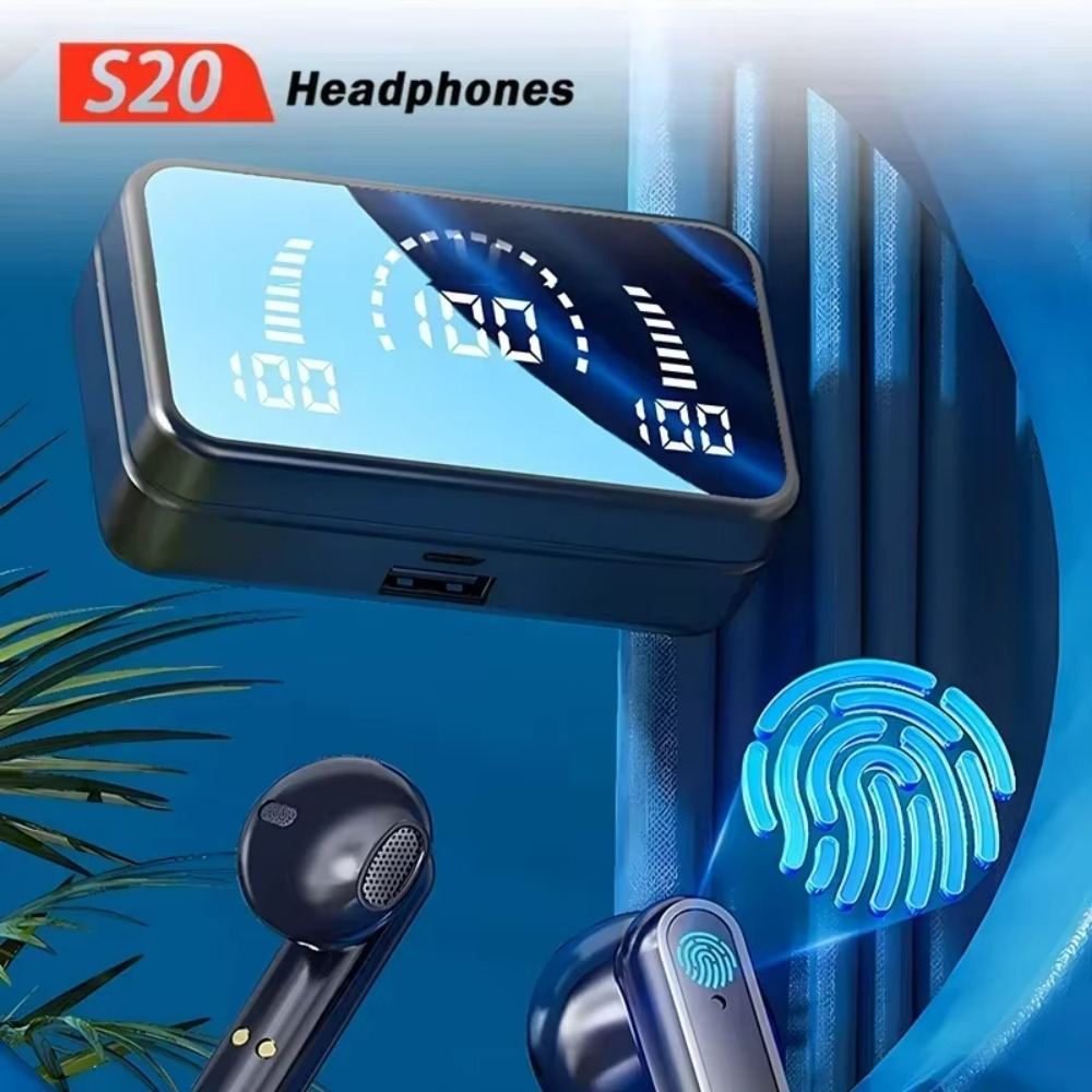 Fones de ouvido QCY TWS S20, f - Phone Cases avaliação e preço