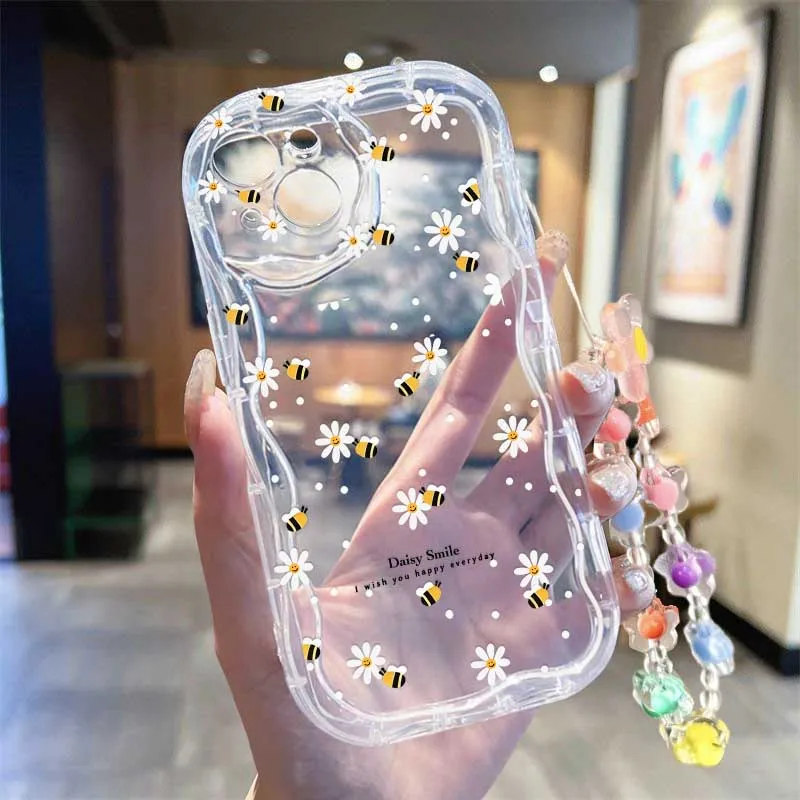 Capa com Alça de Pulso de Abel - Cute Cartoon Wrist Strap Silicone Case avaliação e preço