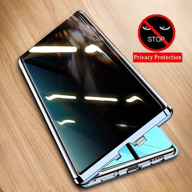 Capa de Telefone de Vidro Temp - Anti Spy Privacy Glass Case avaliação e preço