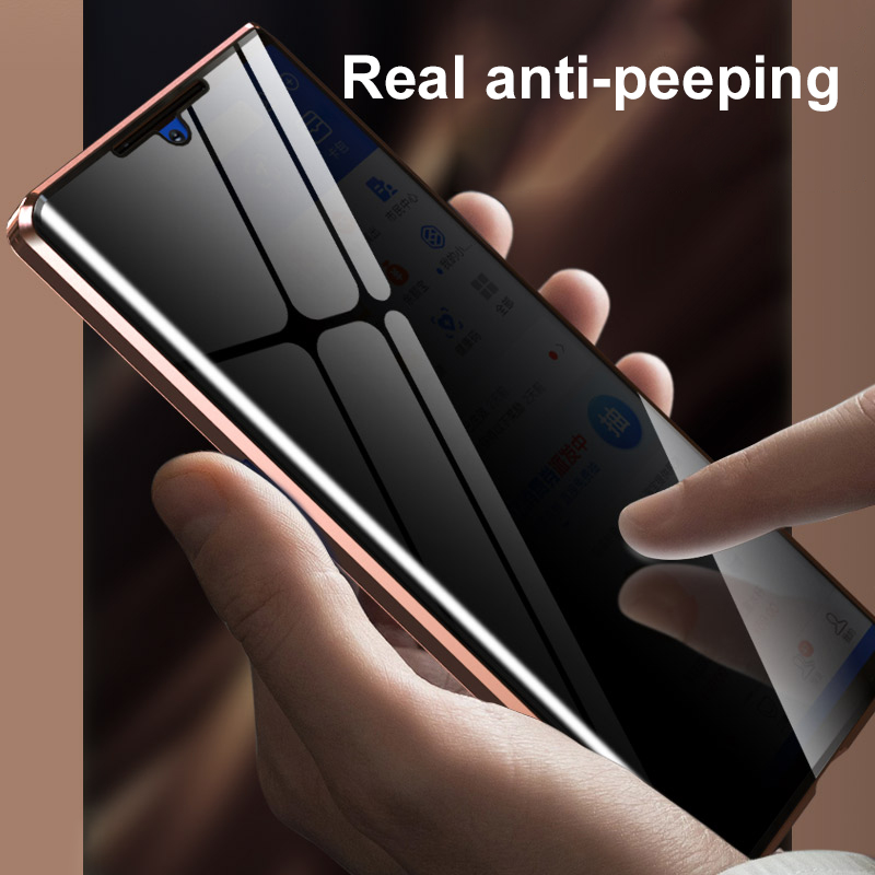 Capa de Telefone de Vidro Temp - Anti Spy Privacy Glass Case avaliação e preço