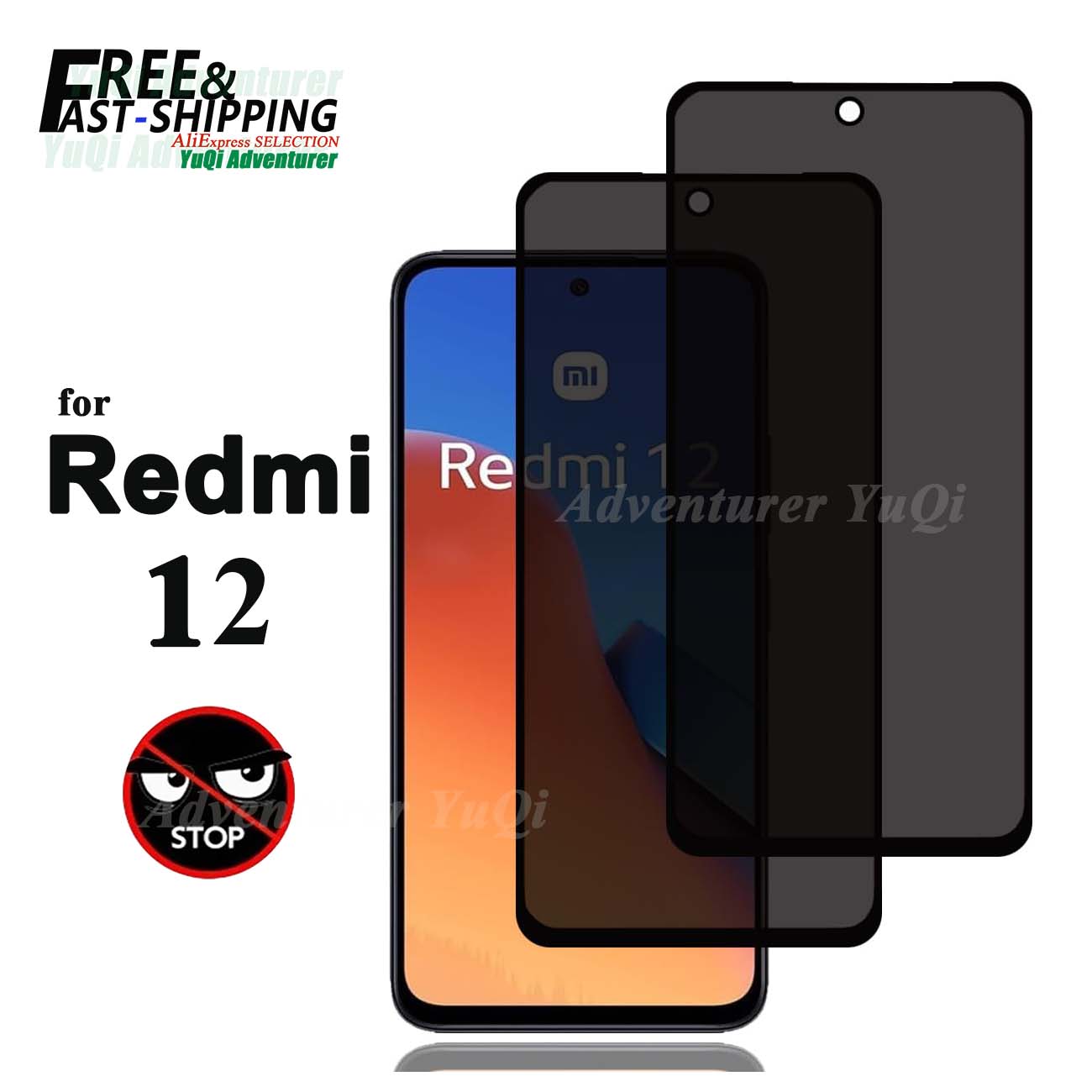 Protetor de tela anti-espião p - Anti Spy Privacy Glass Case avaliação e preço