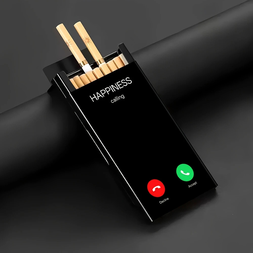 Estojo de cigarros metálico e  - Phone Cases avaliação e preço