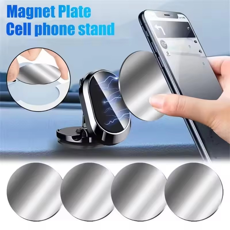 1/50 Peças Placa Metálica Magn - Phone Stands avaliação e preço