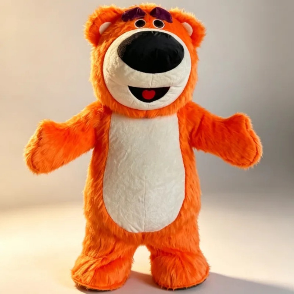 Fato de mascote de urso laranj - Chargers avaliação e preço