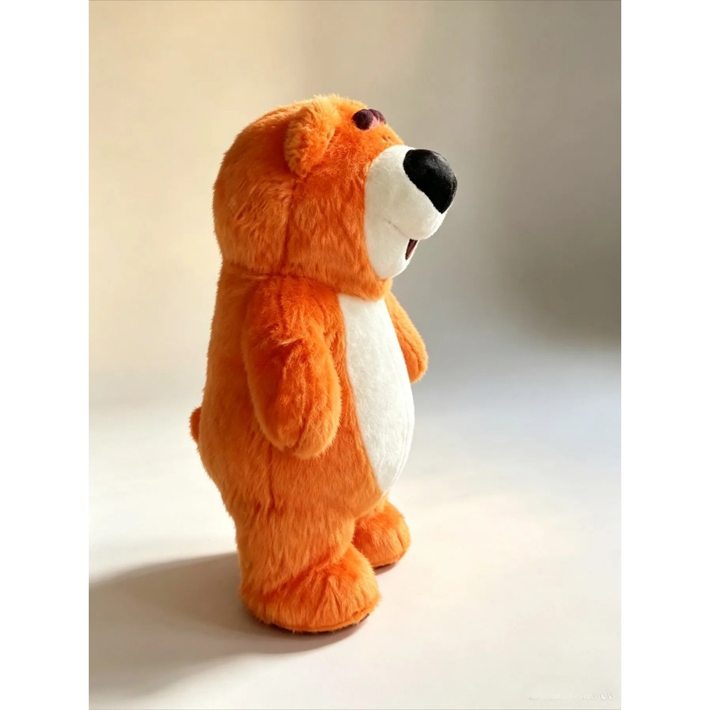Fato de mascote de urso laranj - Chargers avaliação e preço