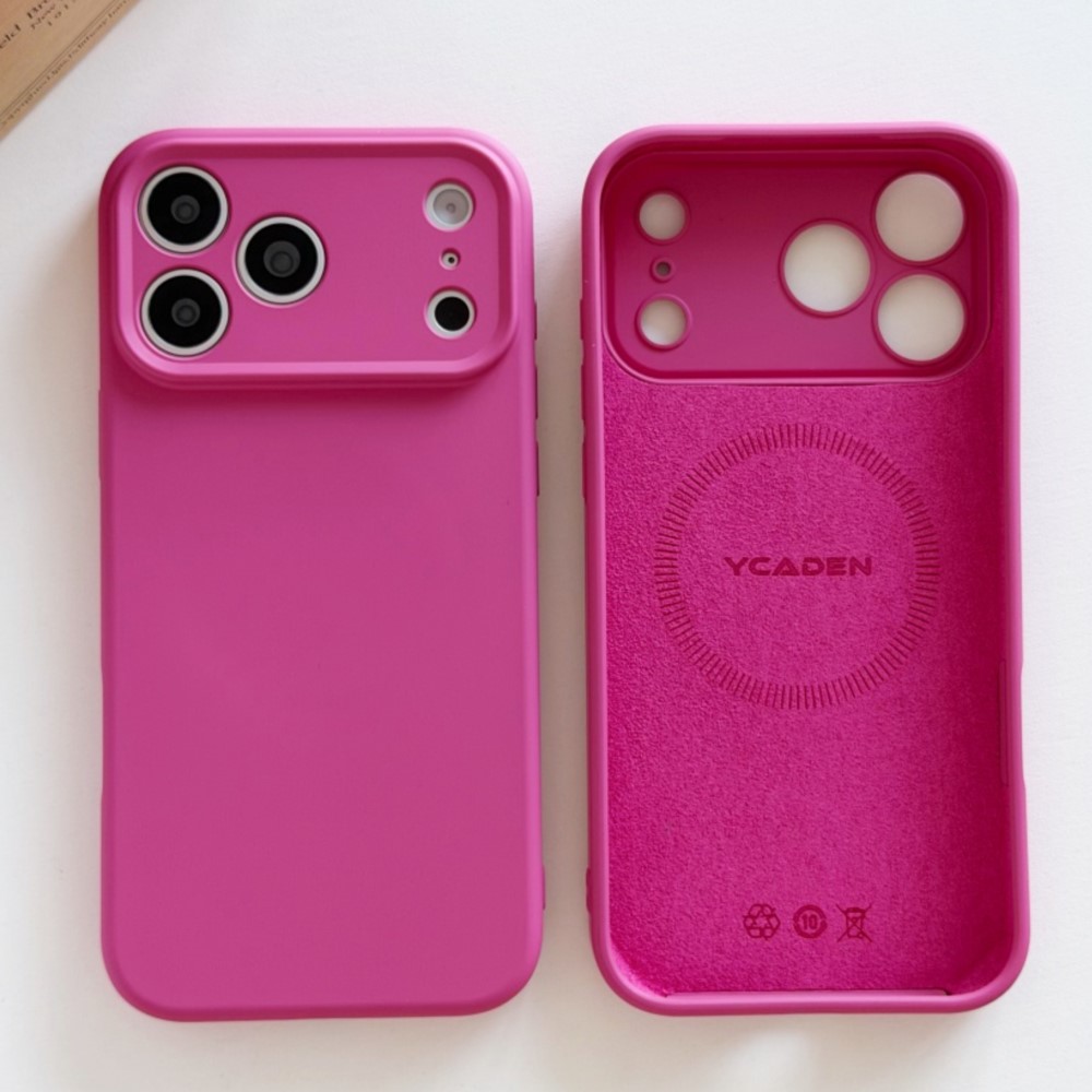 Capa Magnética de Silicone Líq - Liquid Silicone Magnetic Phone Case avaliação e preço