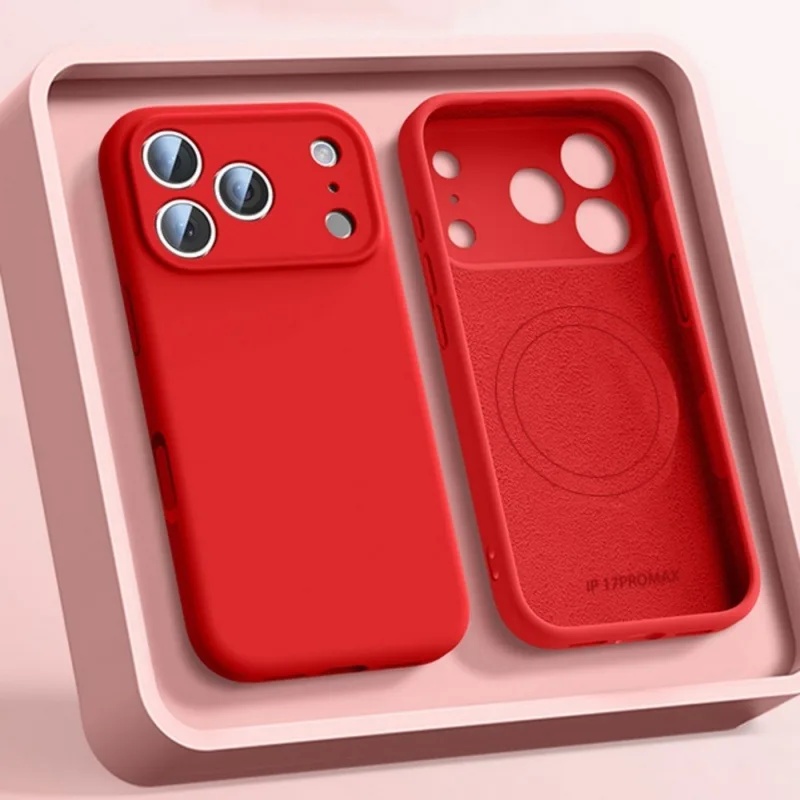 Capa de Silicone Líquido Magné - Liquid Silicone Magnetic Phone Case avaliação e preço