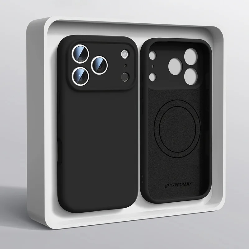 Capa de Silicone Líquido Magné - Liquid Silicone Magnetic Phone Case avaliação e preço