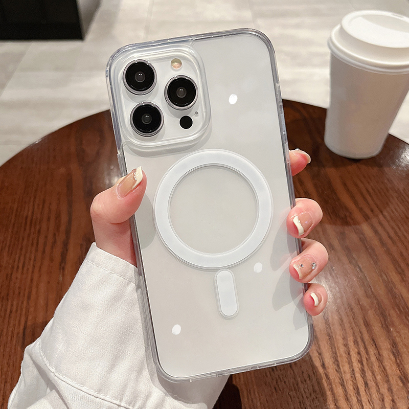 Capa Magnética Transparente co - Clear Shockproof Bumper Case avaliação e preço
