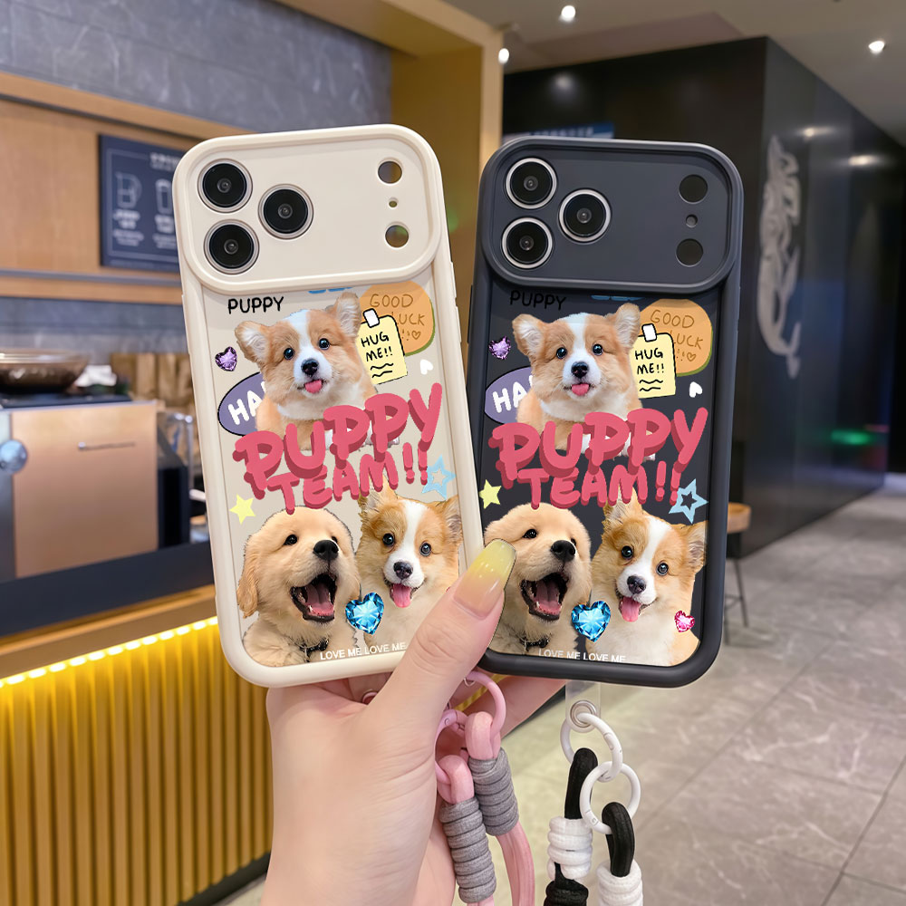 Capas de Celular Macias com Co - Cute Cartoon Wrist Strap Silicone Case avaliação e preço