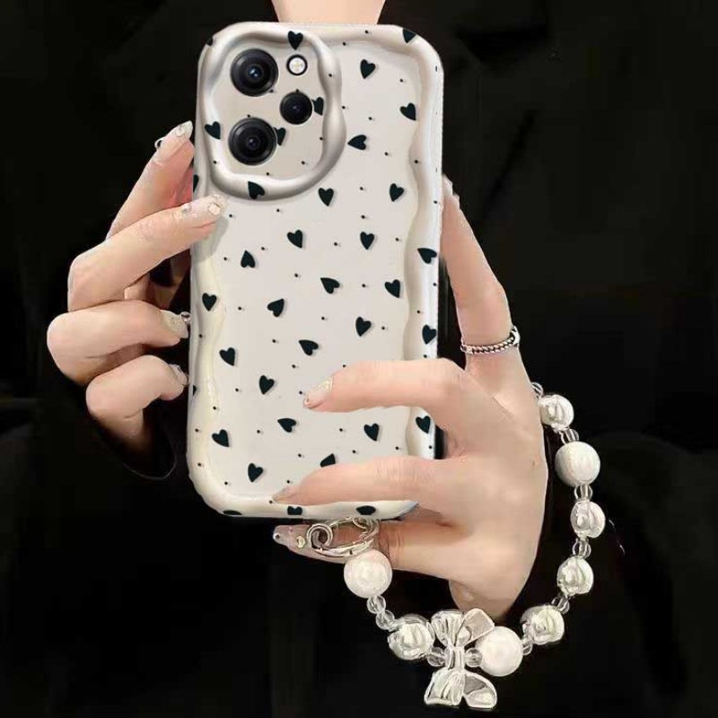 Capa para RENO 15 15F 14 PRO 1 - Cute Cartoon Wrist Strap Silicone Case avaliação e preço