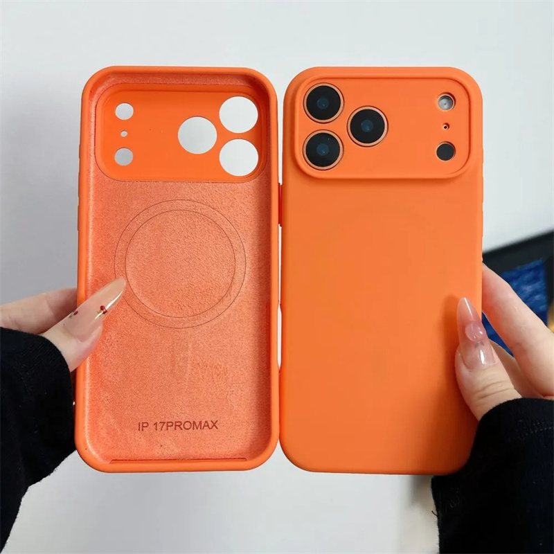 Capa Magnética de Silicone Líq - Liquid Silicone Magnetic Phone Case avaliação e preço