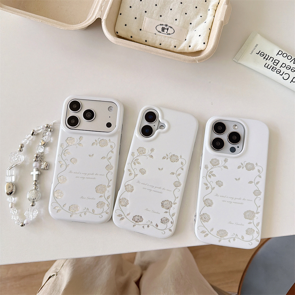 Capa de Celular Vintage Prata  - Vintage Floral Pattern Soft Case avaliação e preço