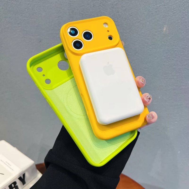Capa de silicone líquido com í - Liquid Silicone Magnetic Phone Case avaliação e preço