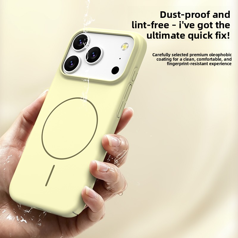 Capa de Silicone Líquido Macio - Liquid Silicone Magnetic Phone Case avaliação e preço