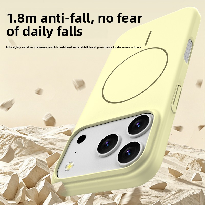 Capa de Silicone Líquido Macio - Liquid Silicone Magnetic Phone Case avaliação e preço