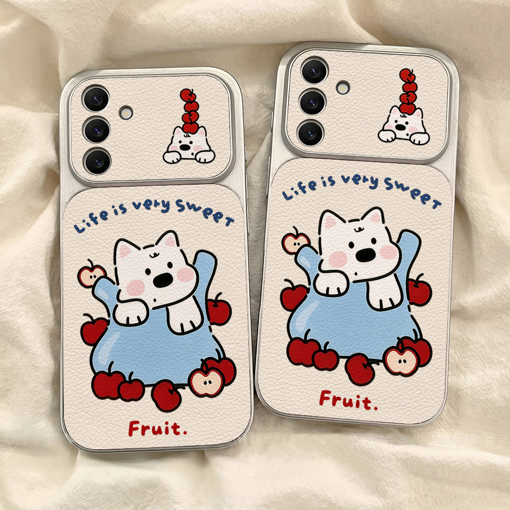 Capa de Couro Macia com Cordão - Cute Cartoon Wrist Strap Silicone Case avaliação e preço