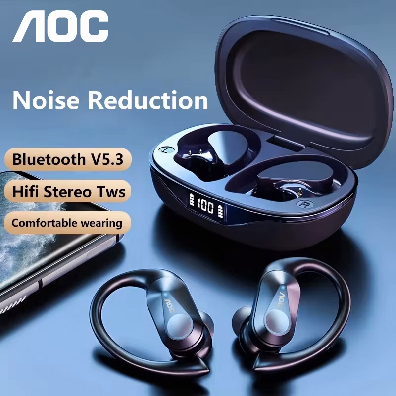 Fone de Ouvido Esportivo AOC S - Earphones avaliação e preço