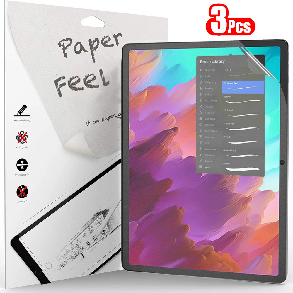 3 pçs como papel sentir protet - Matte Anti Glare Screen Protector avaliação e preço