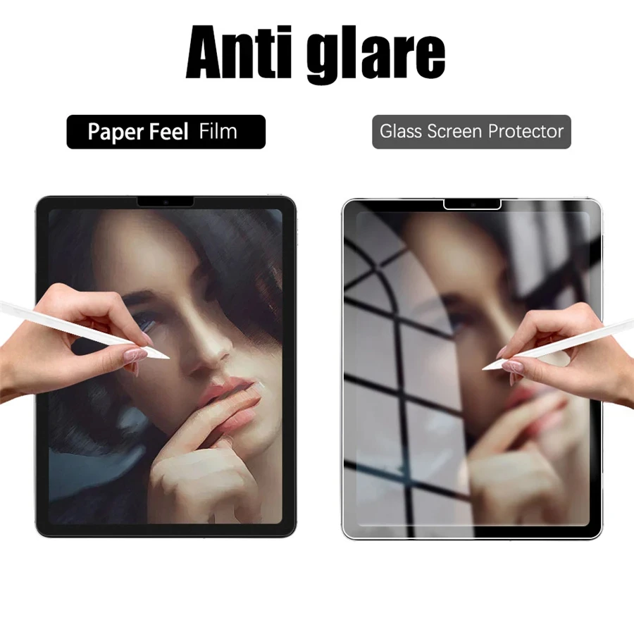 3 pçs como papel sentir protet - Matte Anti Glare Screen Protector avaliação e preço