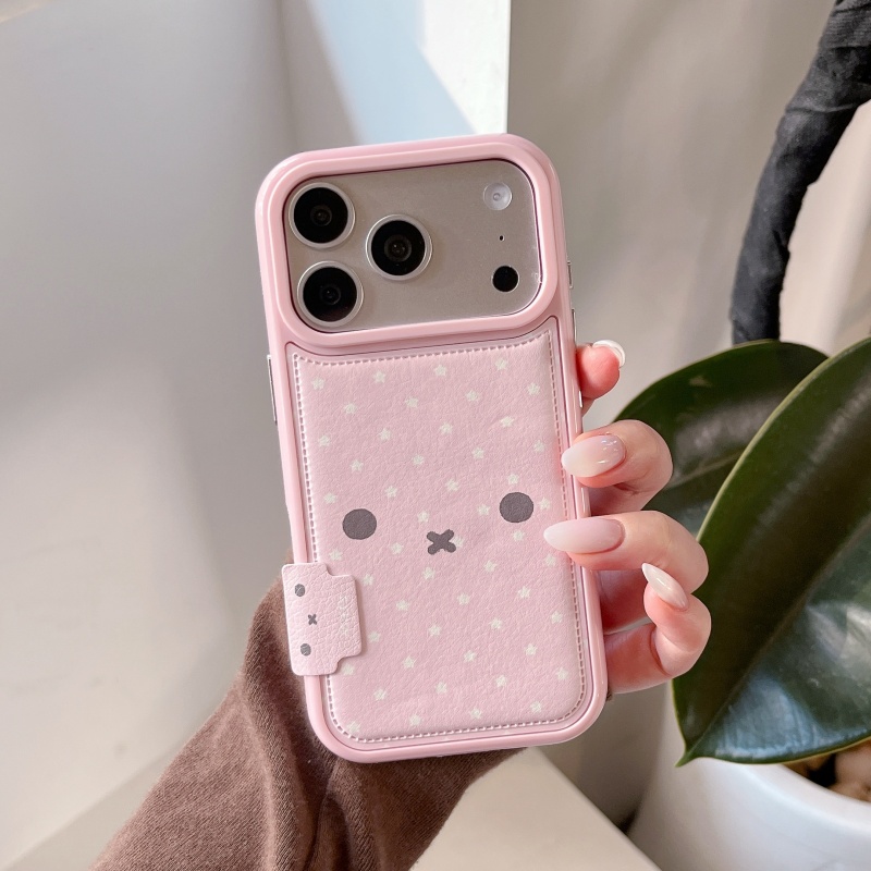 Capa de Telefone de Couro Anti - Cute Cartoon Wrist Strap Silicone Case avaliação e preço