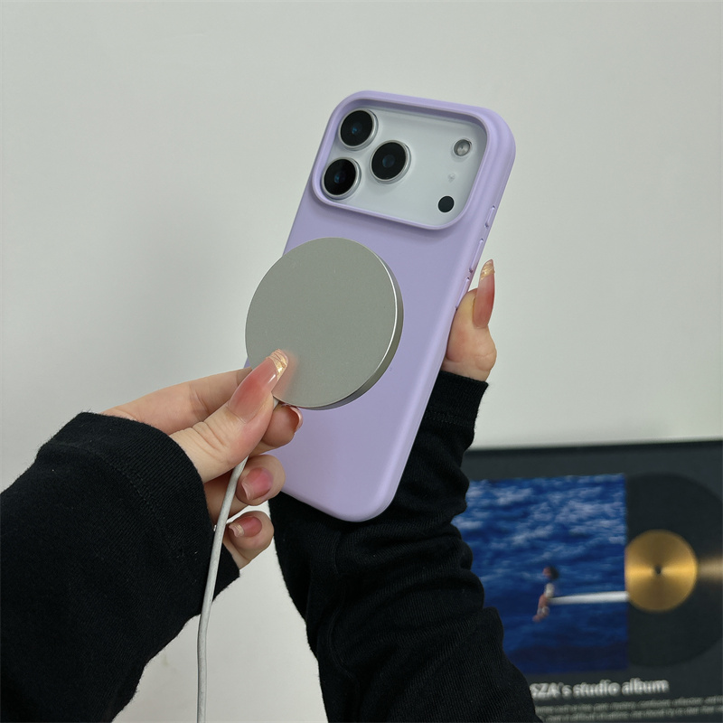 Capa Magnética de Silicone Líq - Liquid Silicone Magnetic Phone Case avaliação e preço
