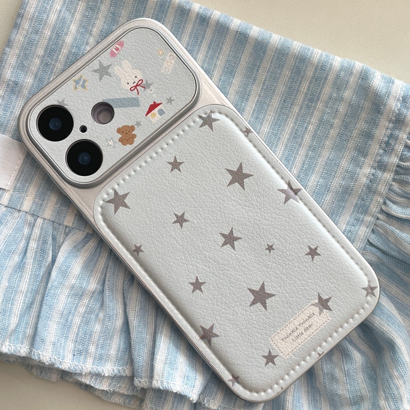 Capa de Telefone de Couro 3D L - Cute Cartoon Wrist Strap Silicone Case avaliação e preço