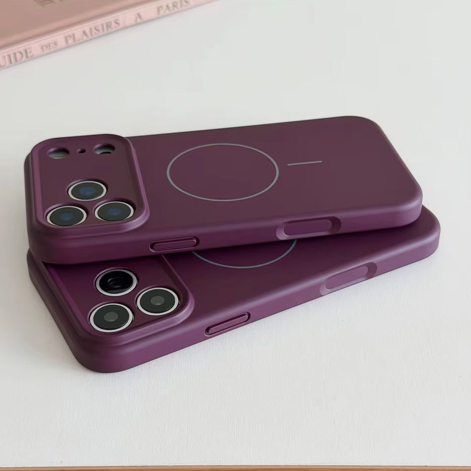 Capa Magnética de Silicone Líq - Liquid Silicone Magnetic Phone Case avaliação e preço