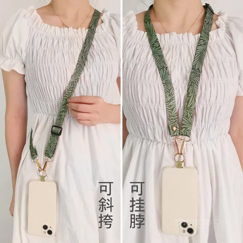 Cordão do telefone móvel longo - Crossbody Lanyard Neck Strap Case avaliação e preço