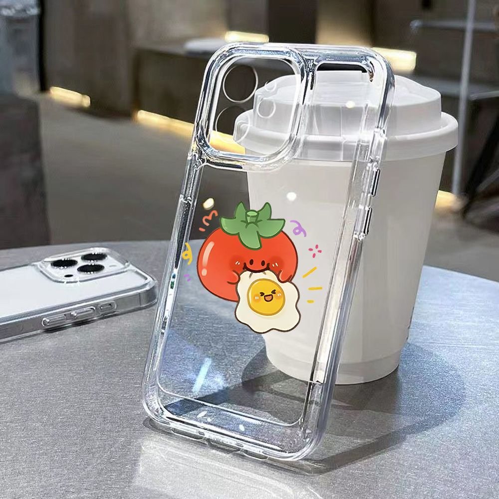 Capa de Celular Mini Flor para - Clear Shockproof Bumper Case avaliação e preço