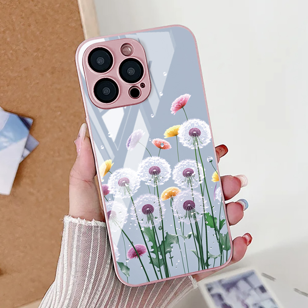 Flor de lótus caso de telefone - Screen Protectors avaliação e preço