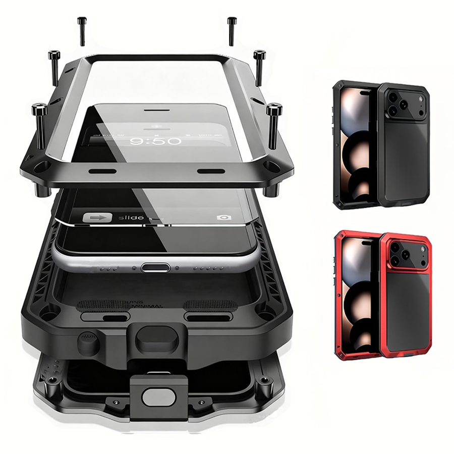 Capa de Telefone Reforçada em  - Heavy Duty 360 Full Body Protective Case avaliação e preço